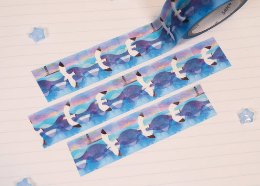 Seagull Lighthouse Washi Tape