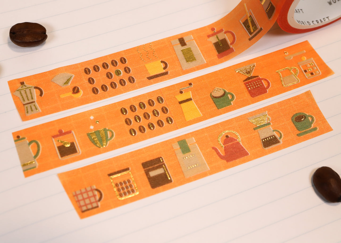 Coffee Lover's Washi Tape