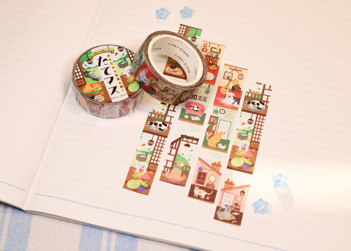 Cat & Dogs At Home Washi Tape