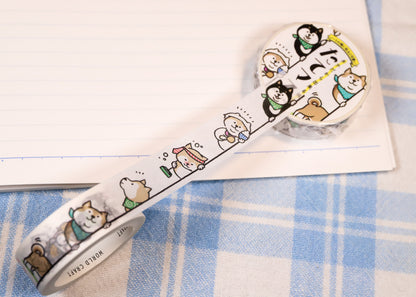 Shiba Inu Washi Tape - Page Peeper