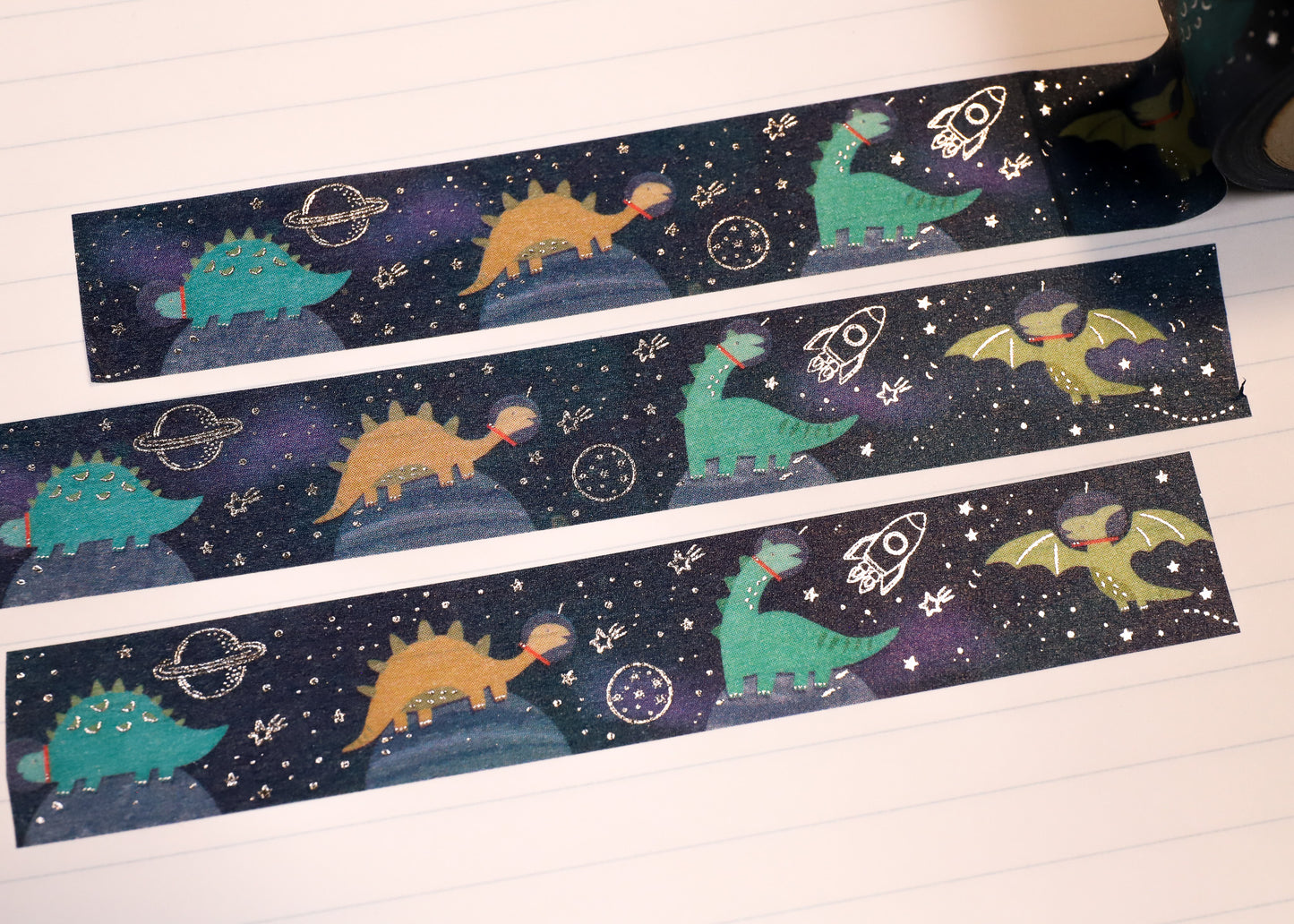 Space Dinos Washi Tape