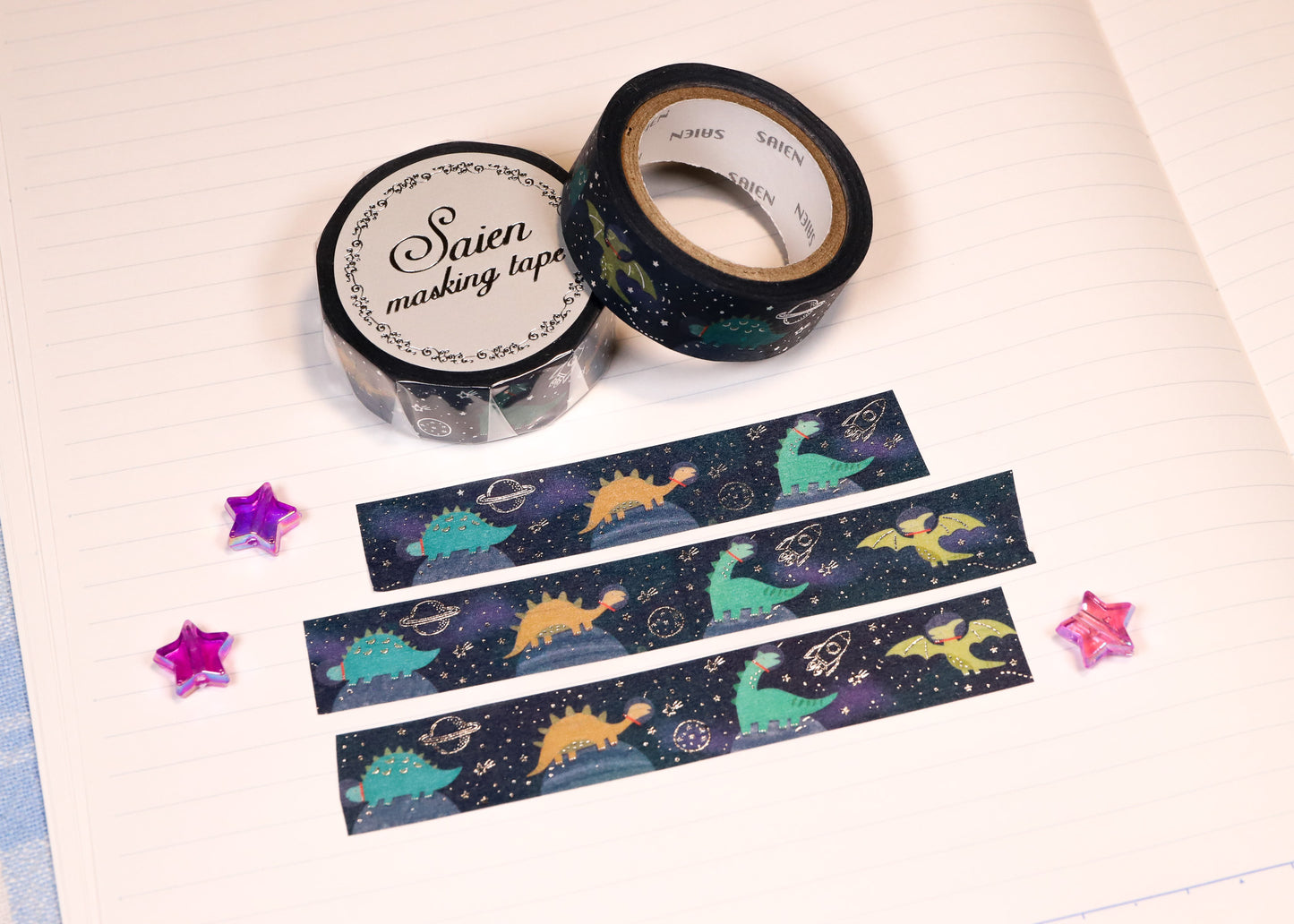 Space Dinos Washi Tape