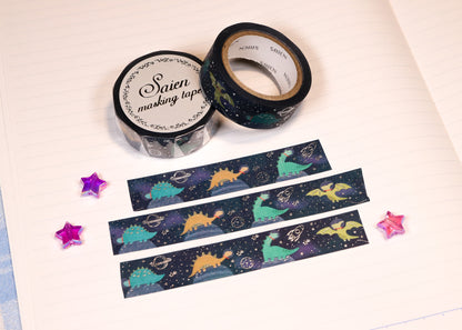 Space Dinos Washi Tape