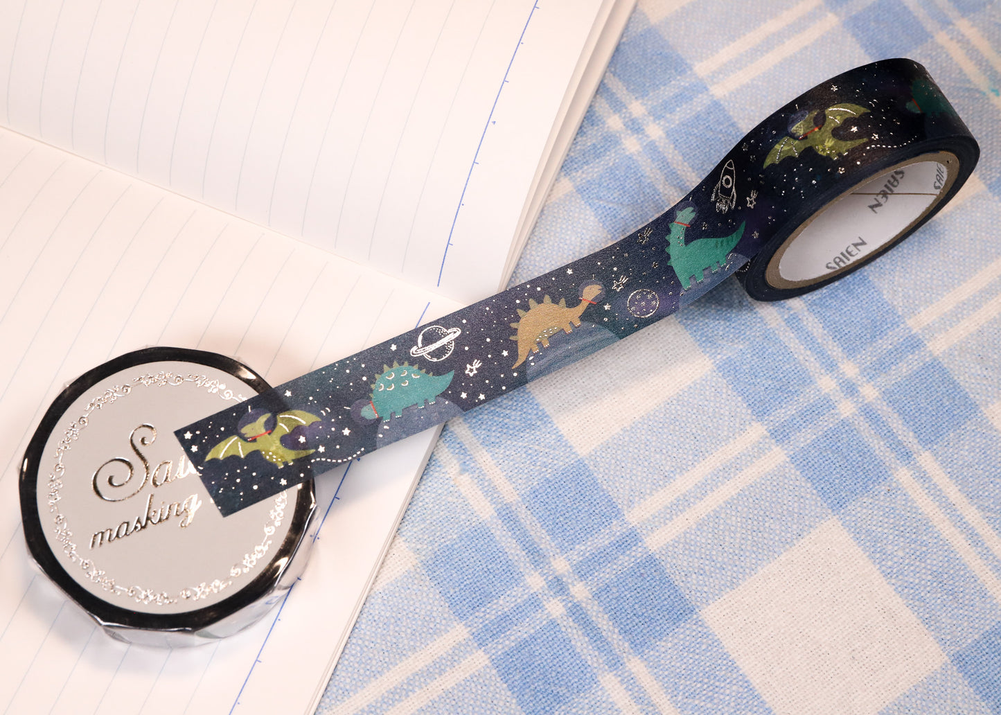 Space Dinos Washi Tape