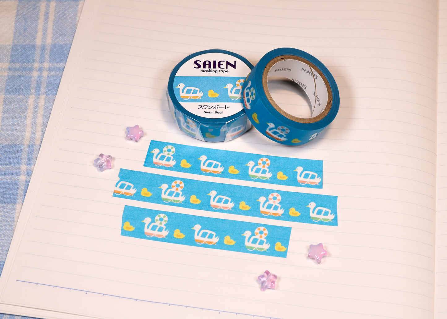 Swan Boat Washi Tape 🍓