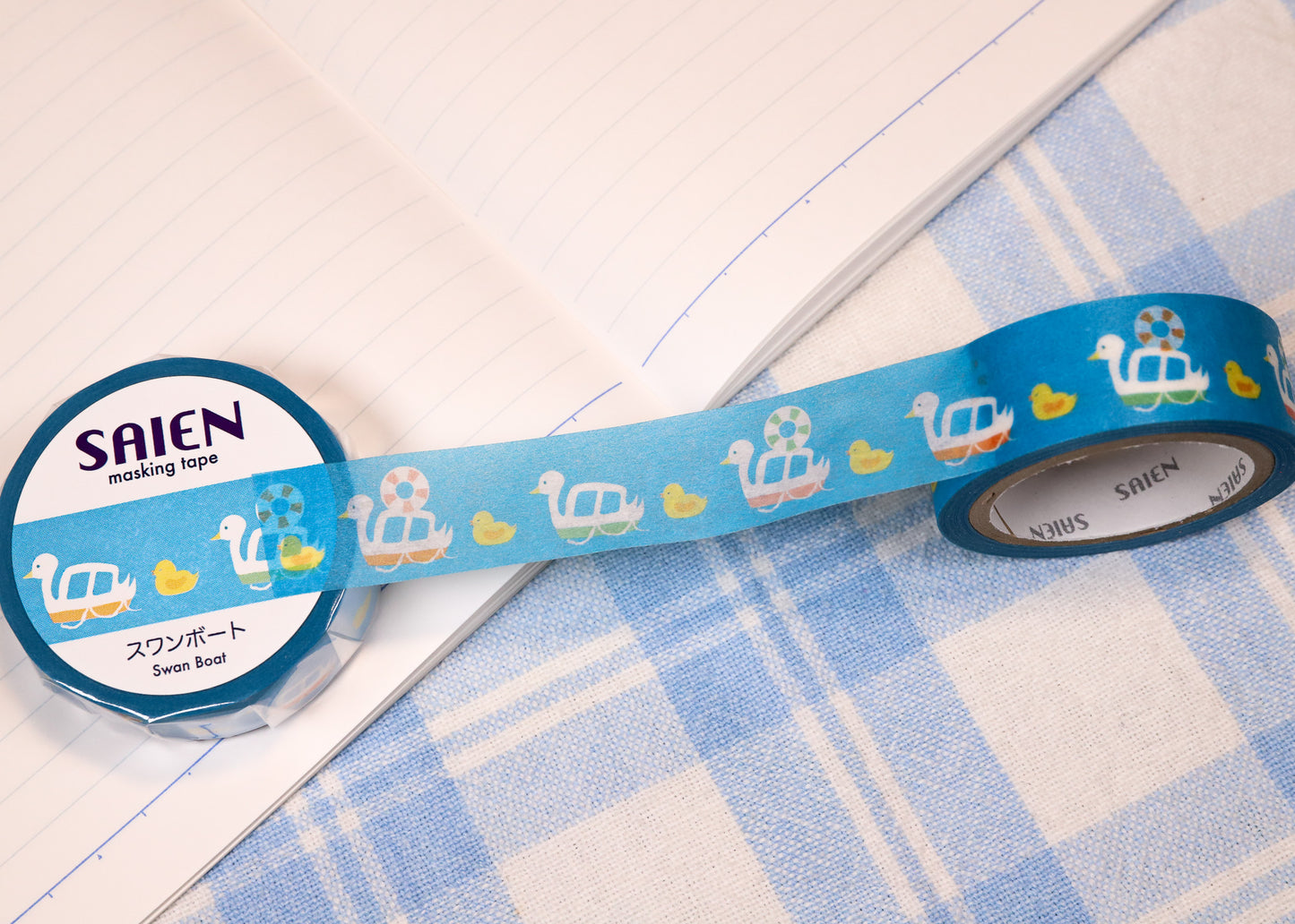 Swan Boat Washi Tape 🍓
