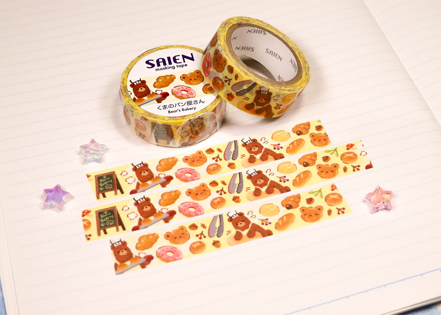 Bakery Bear Washi Tape
