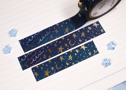 Golden Night Sky Washi Tape