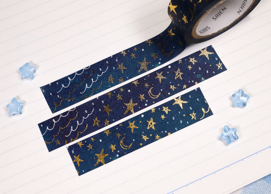 Golden Night Sky Washi Tape