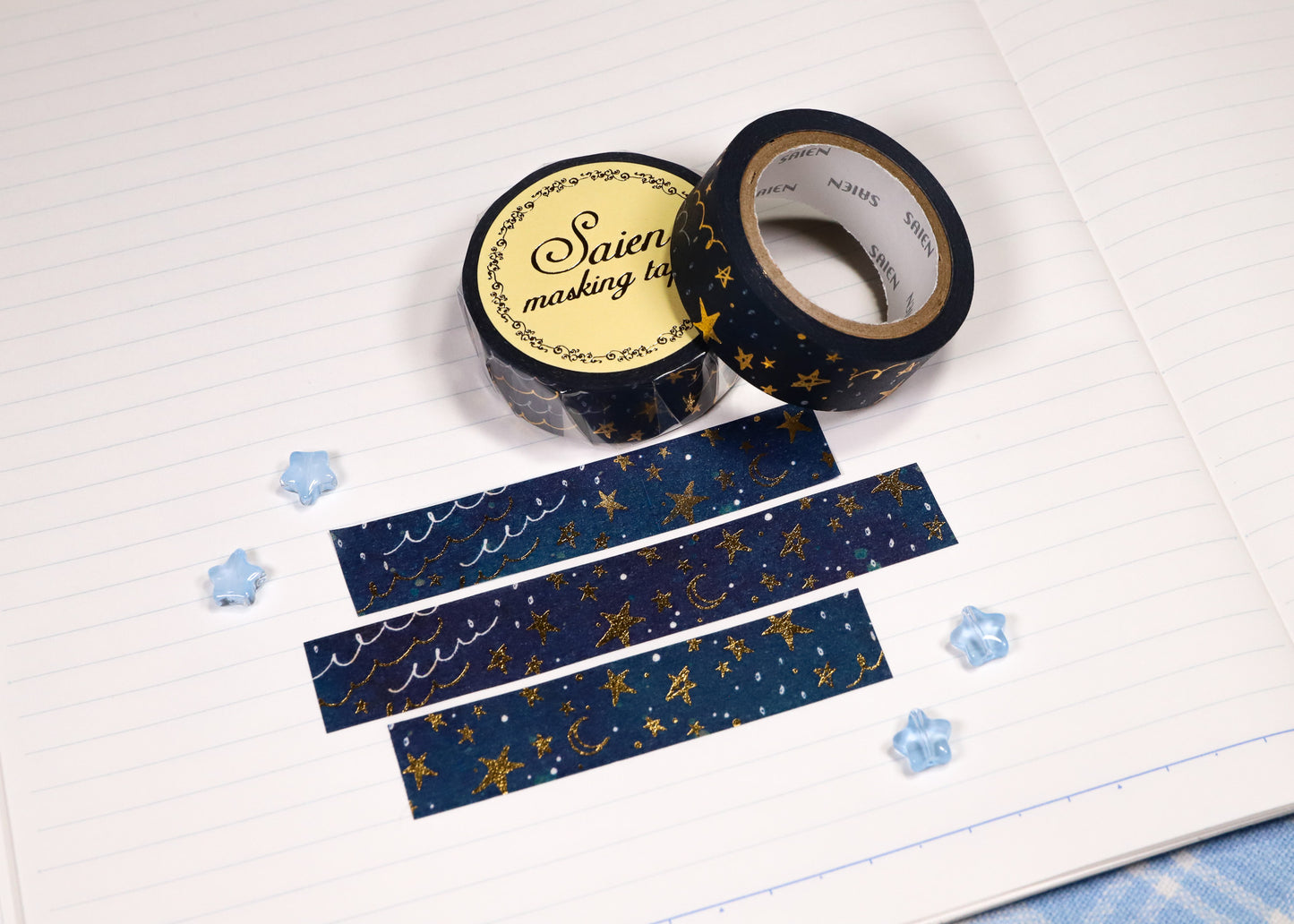Golden Night Sky Washi Tape