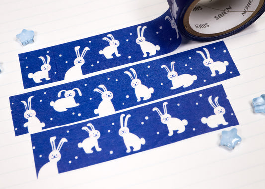 Snow Rabbits Washi Tape