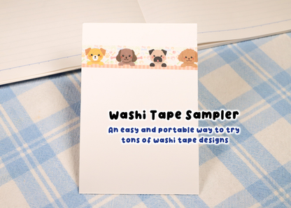 Puppy Pals Washi Tape 🍓