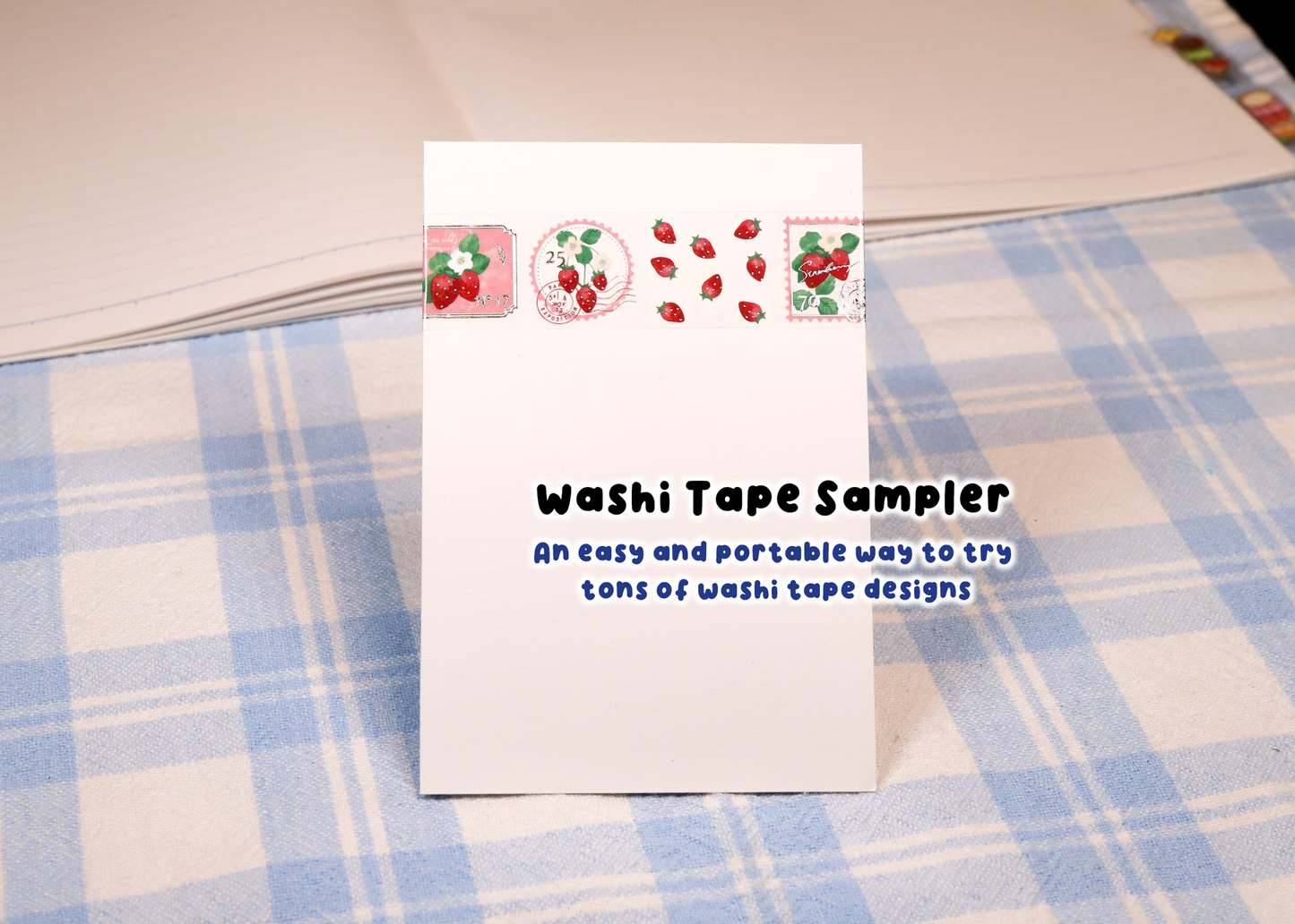 Strawberry Clear Washi Tape