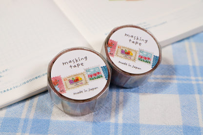 Vintage Stamps Washi Tape Sample