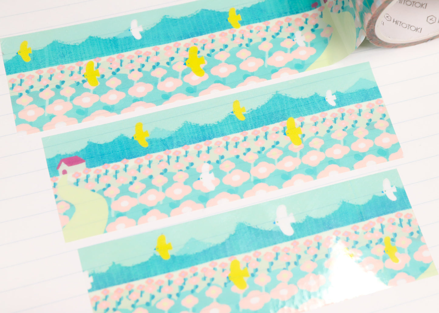 Flower Field Washi Tape