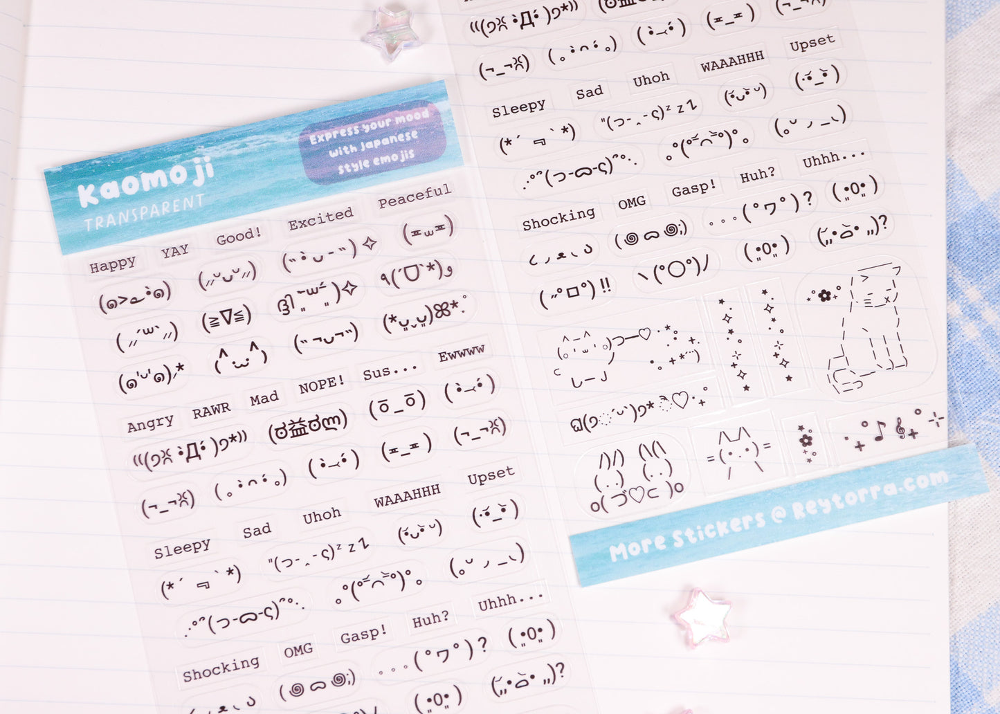 Emoji Moods Sticker Sheet