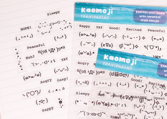 Emoji Moods Sticker Sheet