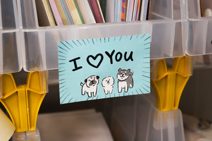 Puppy Double Sticky Note