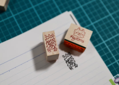 Let's Go Emote Stamp