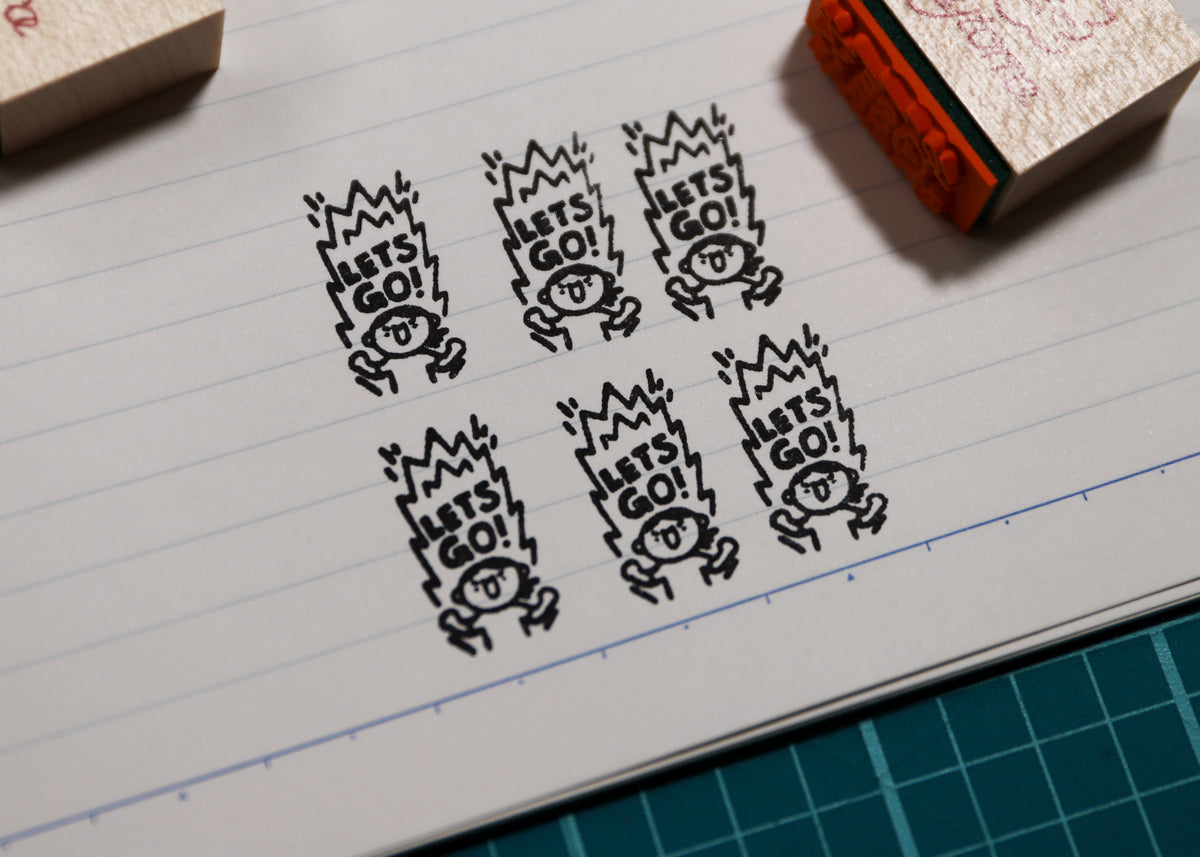 Let's Go Emote Stamp