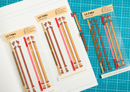 Long Dog Lil Tab Sticker Sheet