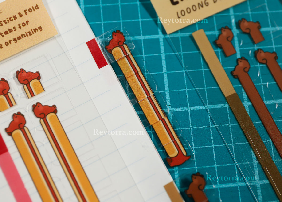 Long Dog Lil Tab Sticker Sheet