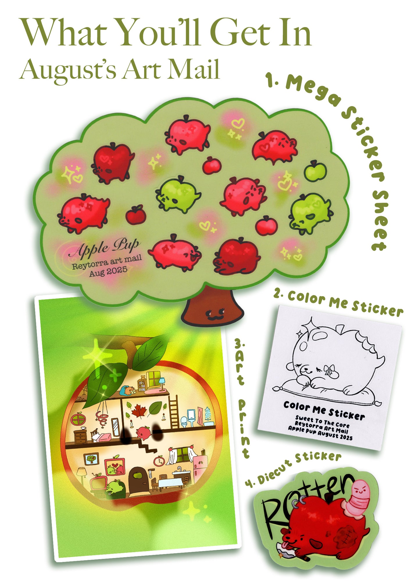 Monthly Sticker Club
