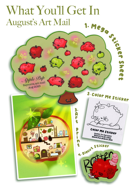 Monthly Sticker Club
