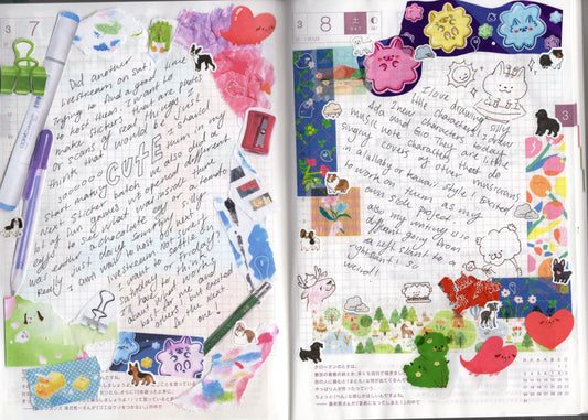 Art Supplies Collage Paper