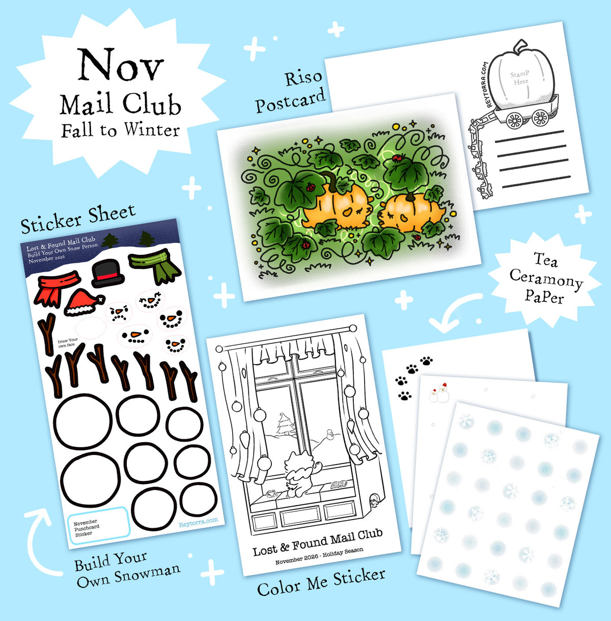 The Lost & Found Mail Club