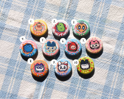 Tamagotchi Pins - 10 Cuties to Collect