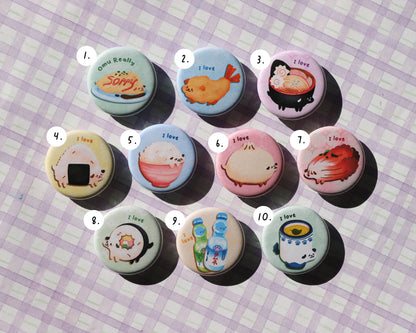 Gimbap Pup Pin - 10 to Collect