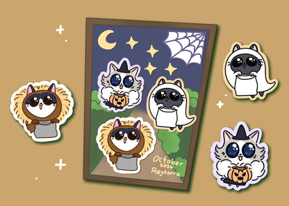 Trick or Treat Sticker Sheet