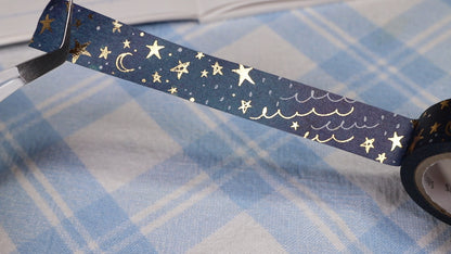 Golden Night Sky Washi Tape