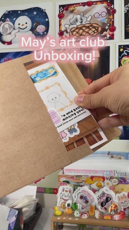 Join Our Sticker Art Club