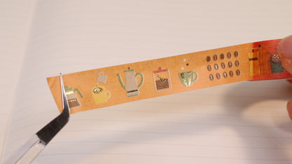 Coffee Lover's Washi Tape