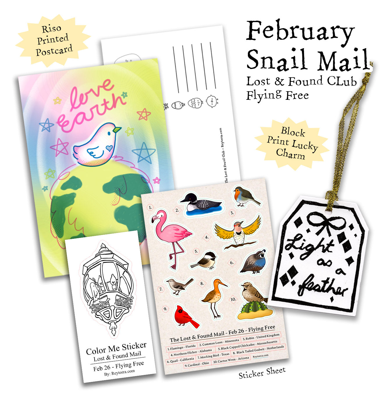snail mail club unboxing