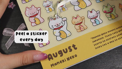 Good Vibes Sticker Calendar - Start Any Day