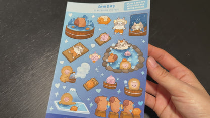 Spa Day Sticker Sheet 🍓