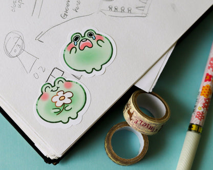 Froggy friends Stickers - 6 Styles