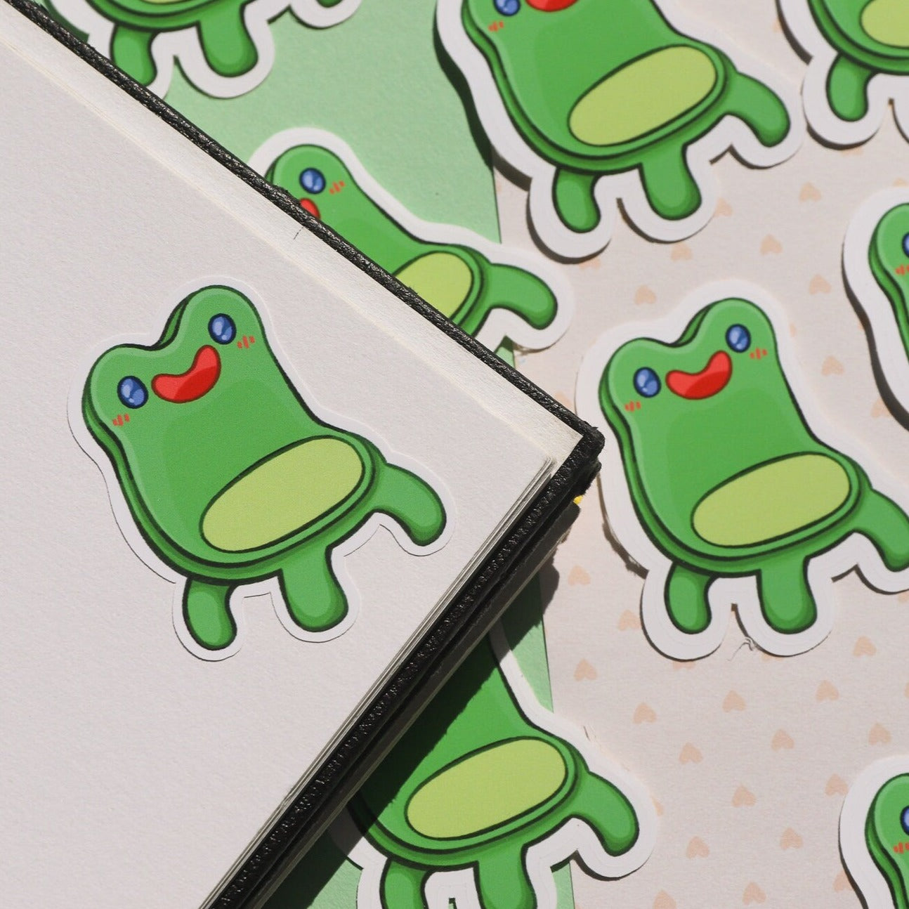 Animal crossing Frog Chair Sticker