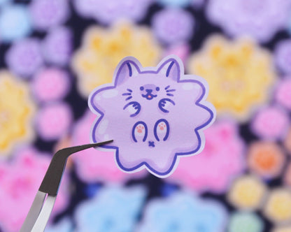 Star Cat Candy Sticker Sheet - Konpeito