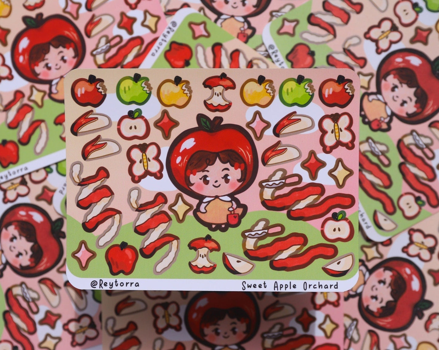 Apple Orchard Sticker Sheet - Deco Stickers