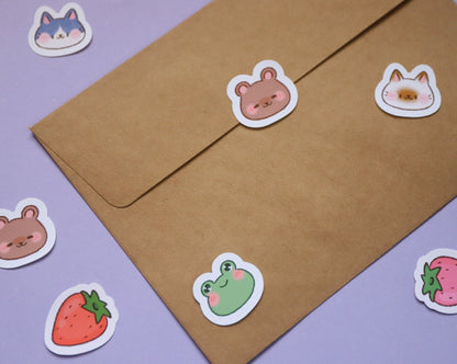 Cute Animal Sticker Pack of 20