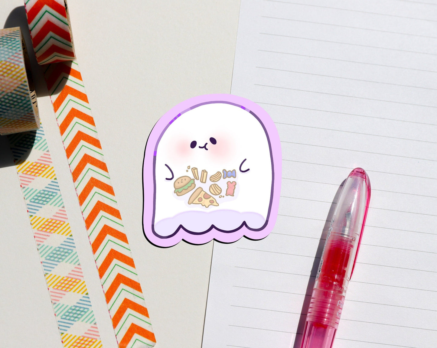 Spooky Ghost Stickers - Halloween