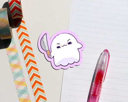 Spooky Ghost Stickers - Halloween