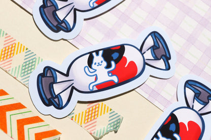 White Rabbit Candy Sticker